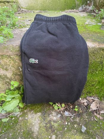 Pantalon noir Lacoste 