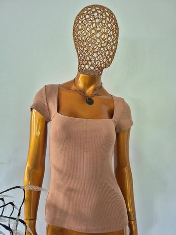 Tee-shirt Femme Taupe
