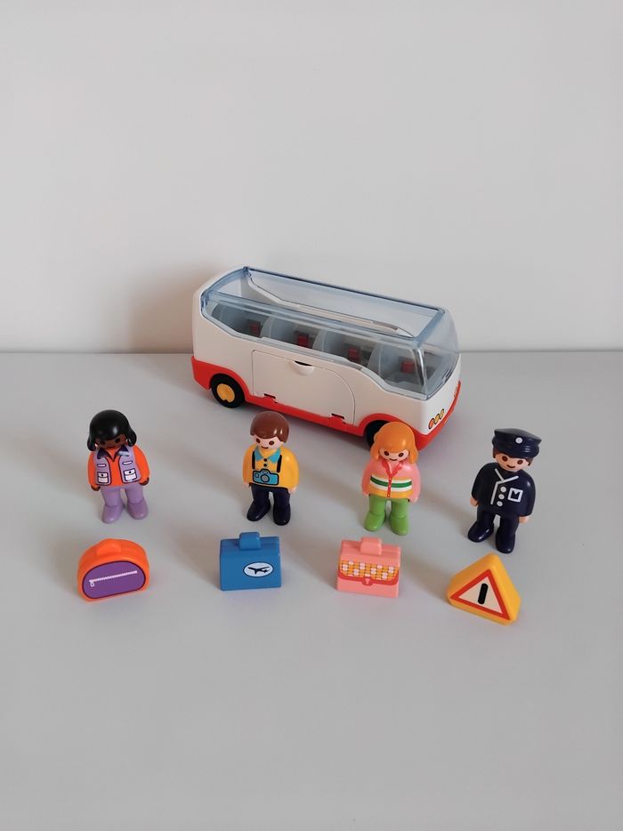 PLAYMOBIL 123 Bus de Voyage Junior Complet 6773 🚌