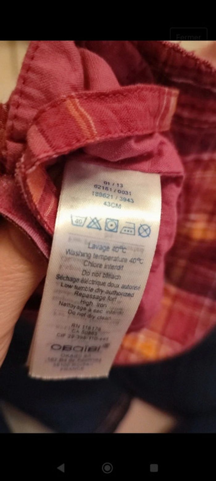 Casquette obaibi 43 cm - photo numéro 3