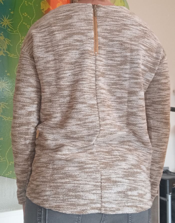 Pull camaïeu beige M - photo numéro 8