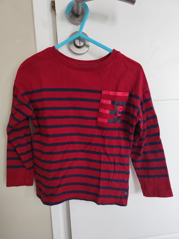 T-shirt manches longues garçon Okaïdi 3 ans