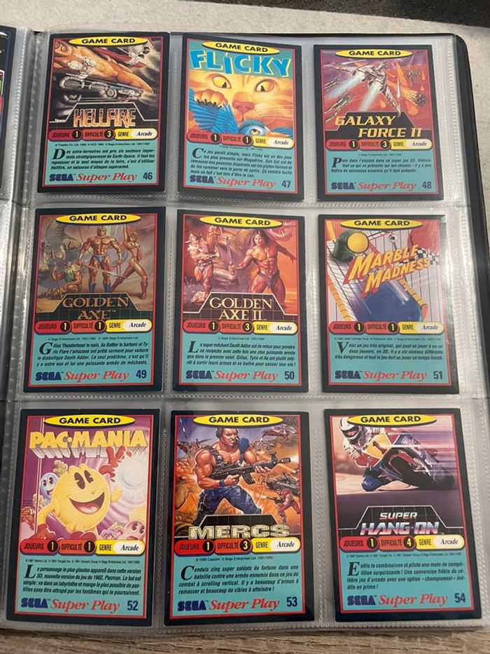 Collection Fullset Panini Sega Super Play Version Française TBE (120/120) Rare - photo numéro 14