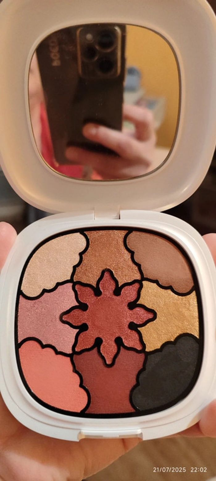 Kiko Milano Maxi Eyeshadow Palette Lost in Amalfi Teinte Bougainville Balcony - photo numéro 5