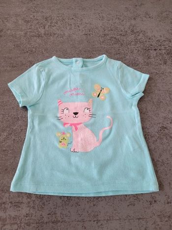 Tee-shirt  - 6 mois -