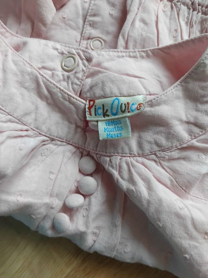 Chemise manches longues fille 18mois - photo numéro 3