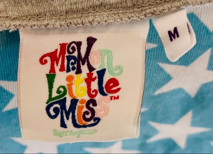 T-shirt femme gris chiné Mr Men Little Miss Little Miss Sunshine - M/38 - Très bon état - photo numéro 5