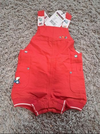 Salopette été bébé garçon 6 mois