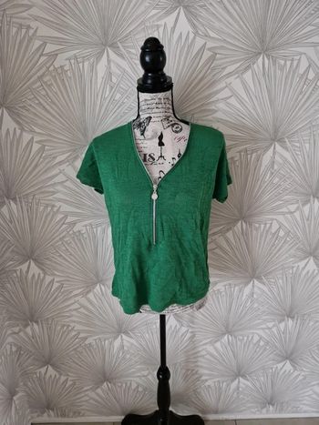Jolie blouse manches courtes Salsa taille 36