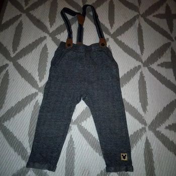 Pantalon bretelles Mickey