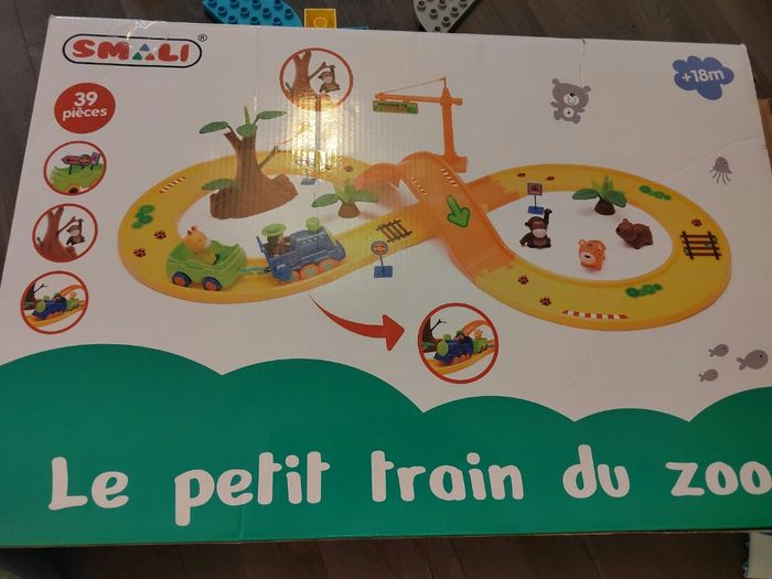 Circuit de train zoo