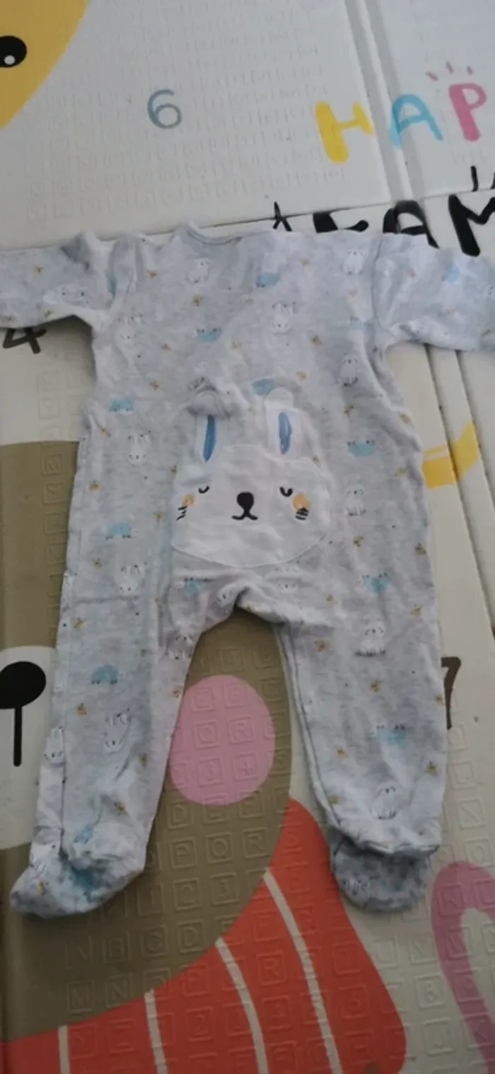 Lot de 2 pijamas léger 12 mois - photo numéro 4