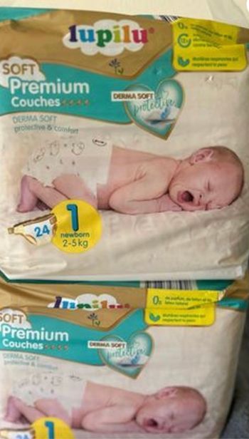 Lot de pack de 48 couches a petit prix 😍