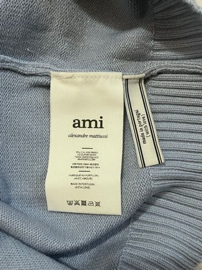 Pull AMI Paris bleu | taille S | neuf avec étiquette - photo numéro 9