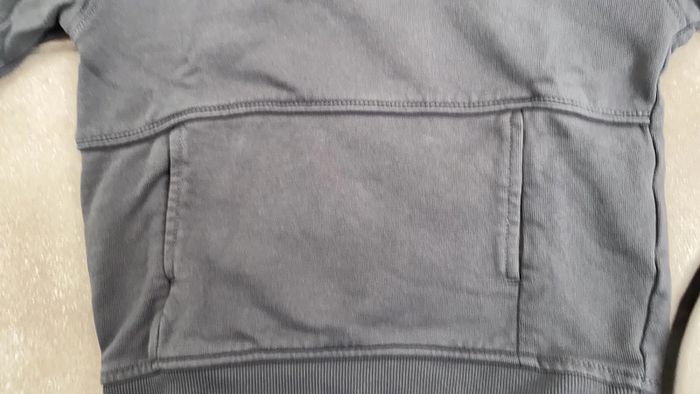 Sweat à capuche gris Kiabi 6 ans - photo numéro 3
