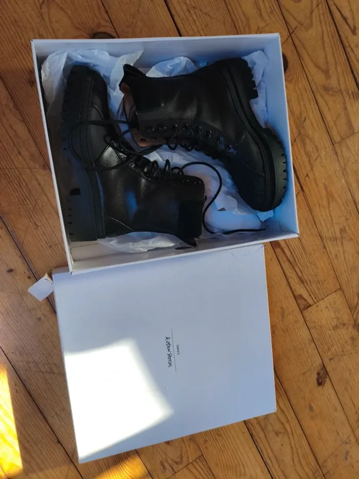Bottines noires 36 - photo numéro 7