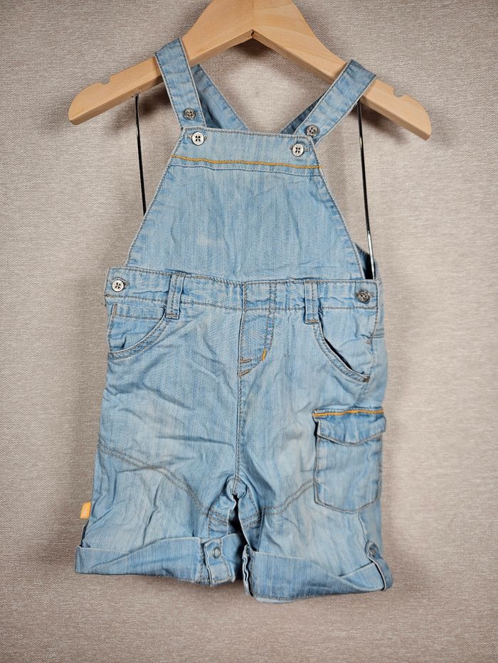 Salopette en jean obaïbi 6 mois 67cm