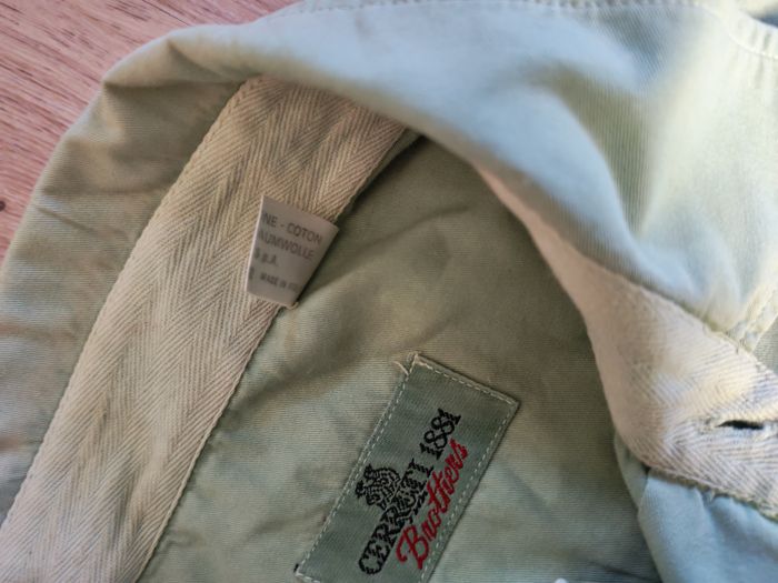Chemise vert clair en coton Cerruti 1881 Brothers - photo numéro 9