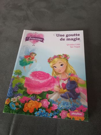 Livre premières lectures un deux trois princesses une goutte de magie tome 11 cp ce1