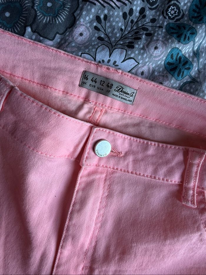 Jean rose skinny Denim Co. -  taille 44 - photo numéro 3