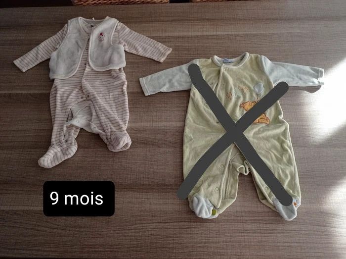 Pyjama garçon 9 mois