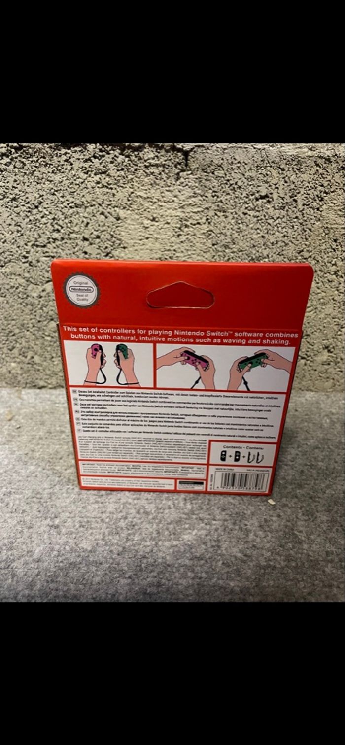Joy-Con Nintendo Switch – facture +envoi express - photo numéro 3