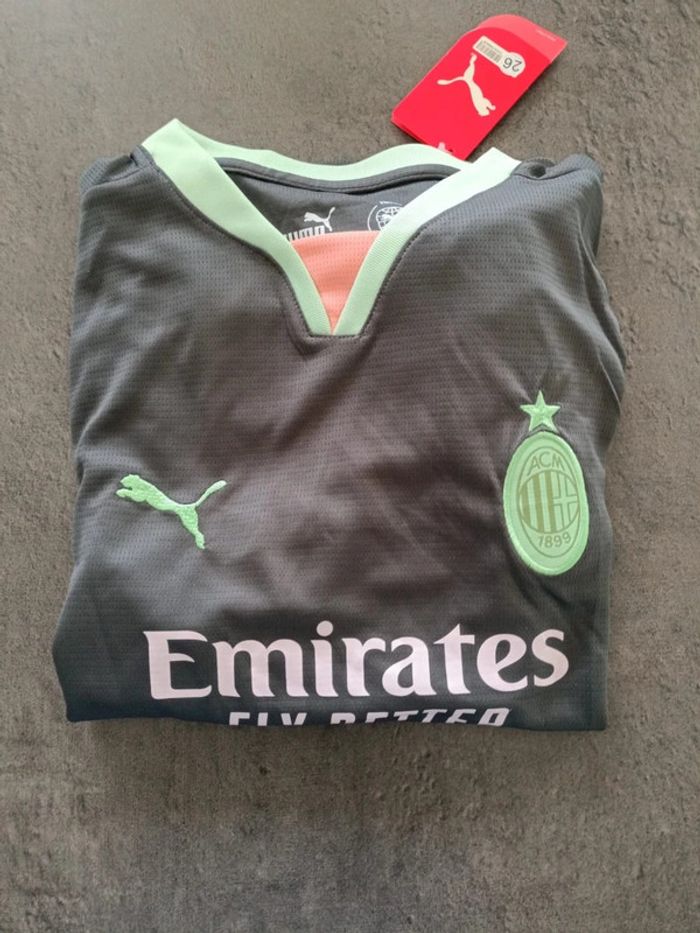 Tenue football ac milan acm gris/vert. T.26 - photo numéro 4