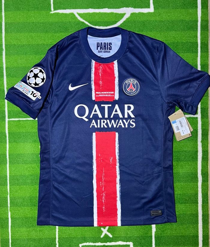 Maillot foot PSG 🇫🇷 home 2024/25 Dembele finale LDC - photo numéro 2