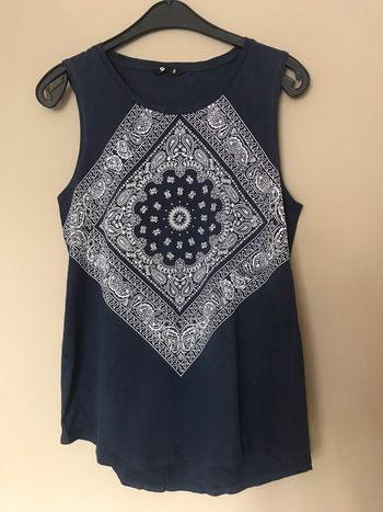 Débardeur bleu