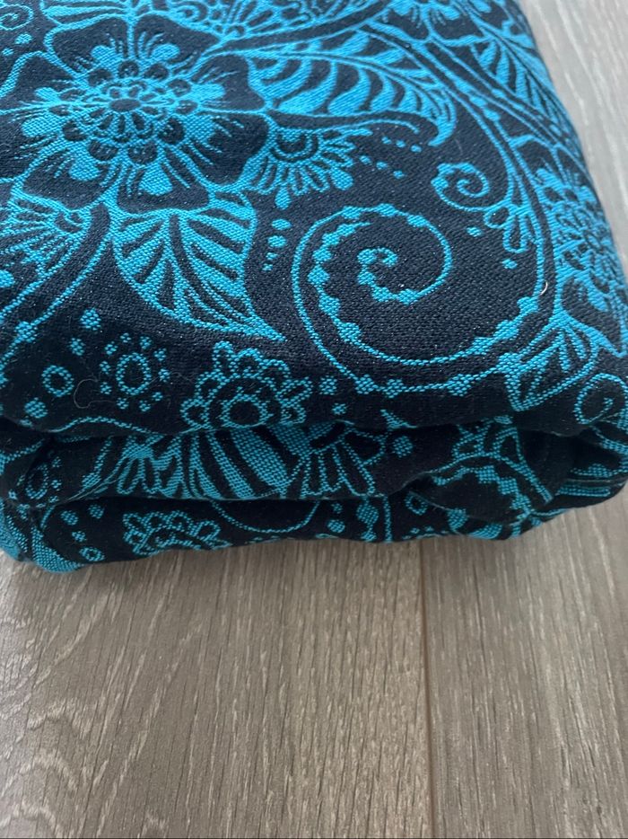 Écharpe de portage de la marque Yaro modèleAva Contra Black-Blue Glam Taille 5 - photo numéro 3