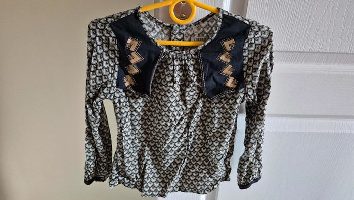Blouse imprimé géométrique Ikks 4ans