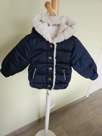 Doudoune enfant fourré