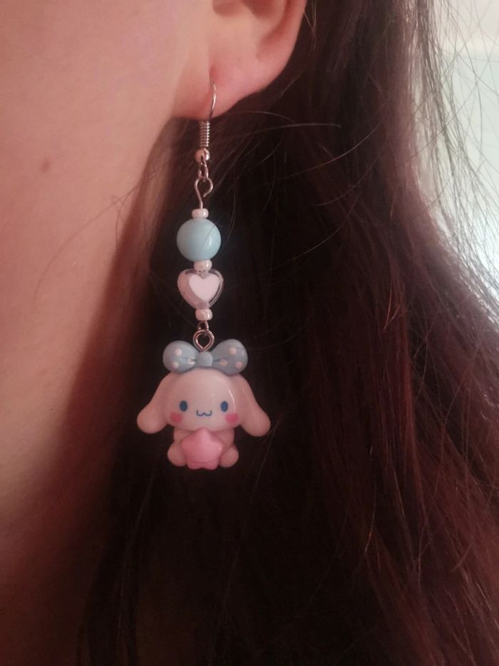 Paire de boucles d'oreilles Cinnamon (Hello Kitty) - photo numéro 2
