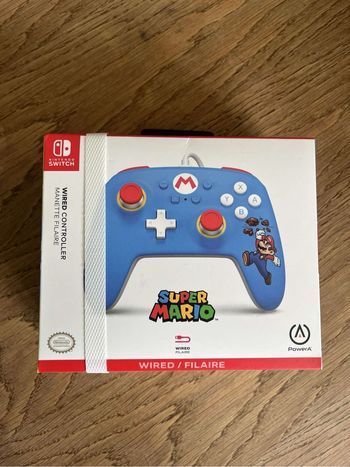 Manette switch SuperMario scellée