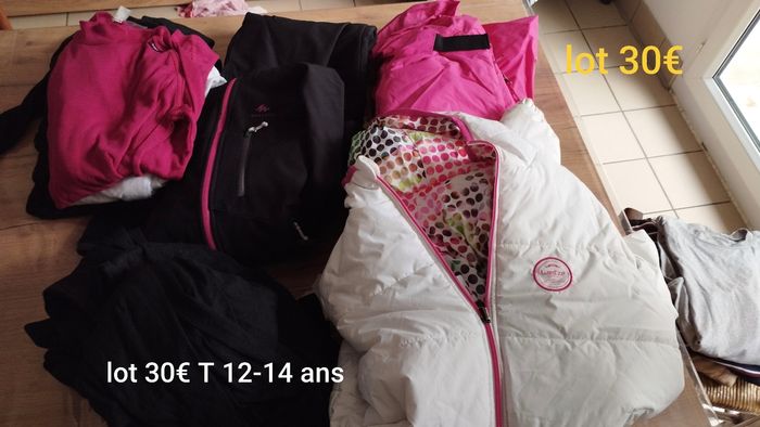Divers vêtements ado fille