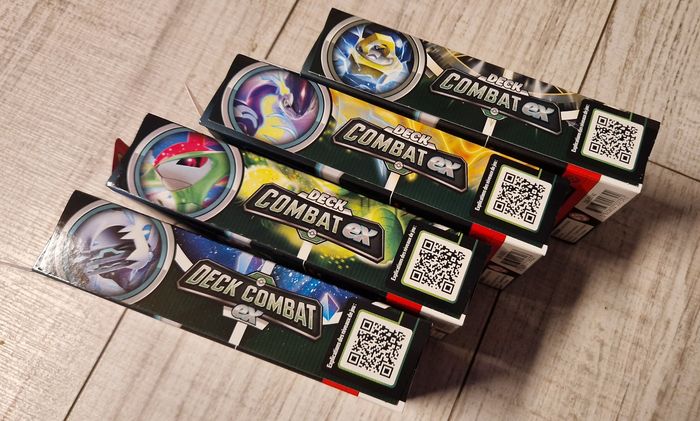 Lot de 2 Deck pokemon combat - miraidon et vert de fer