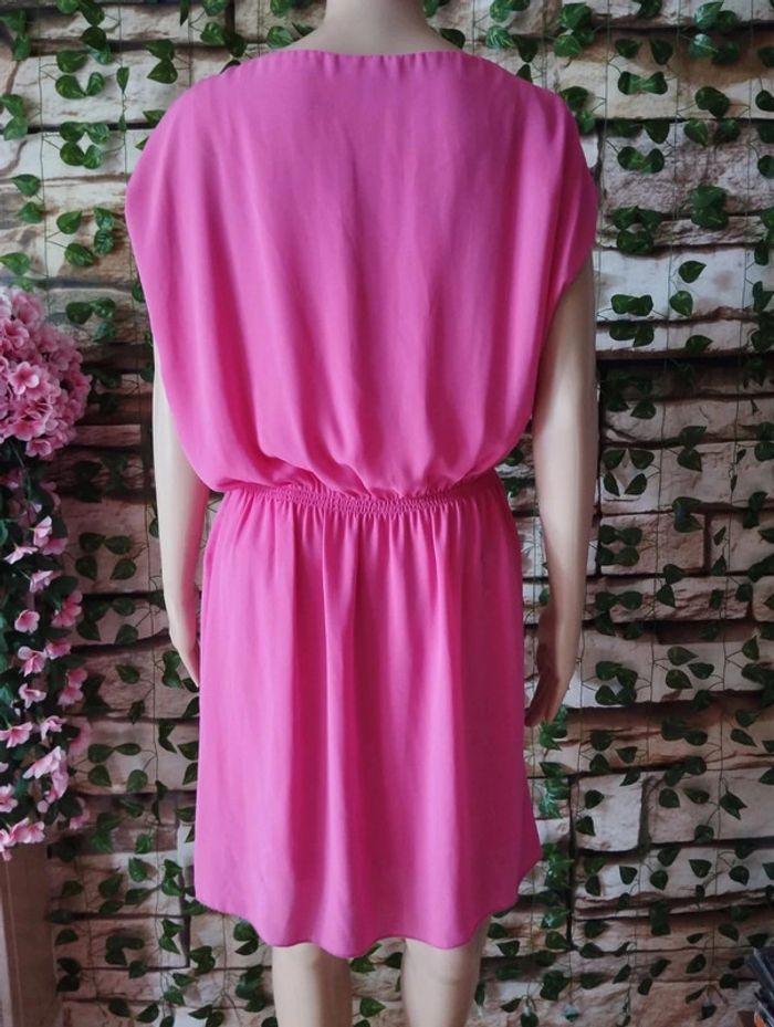 🌸Robe rose Benetton Taille 40🌸 - photo numéro 2