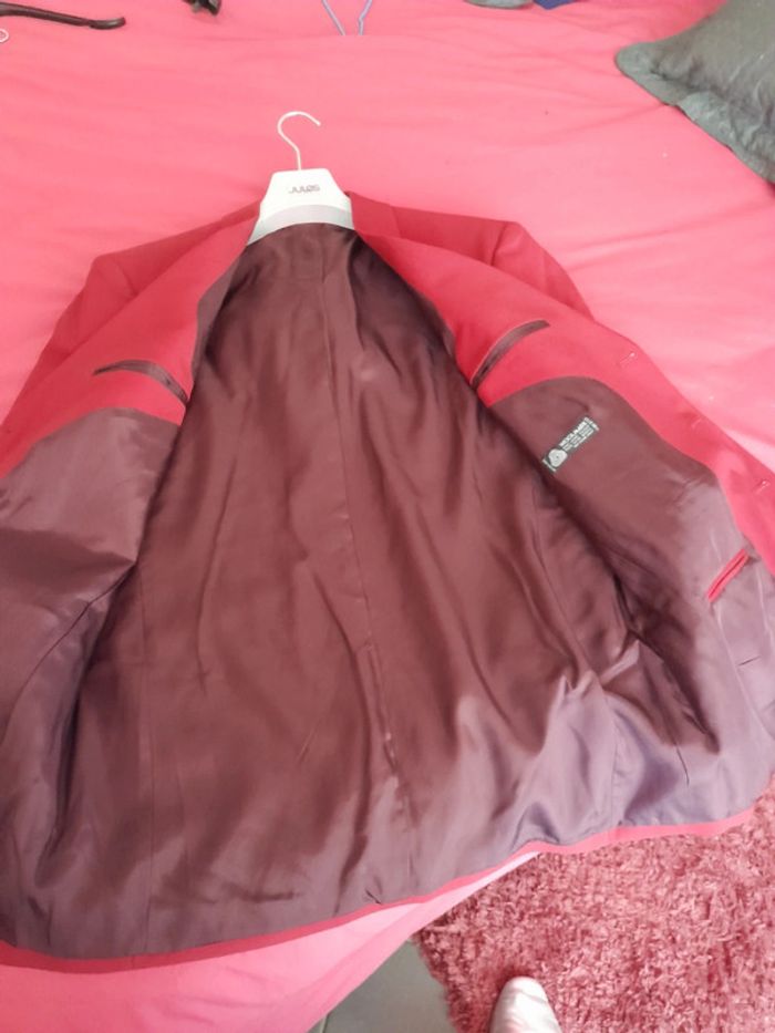 Veste bordeaux - photo numéro 3