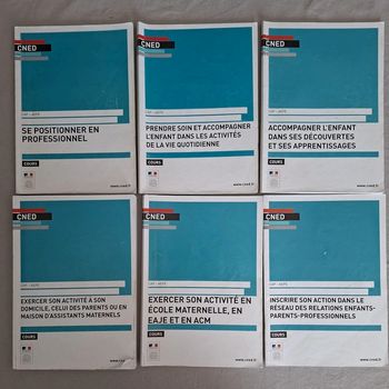 Lot de livres CNED Cap Aepe