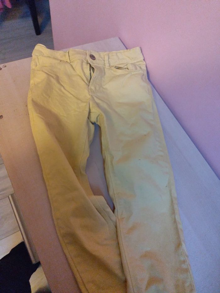 Jean jaune