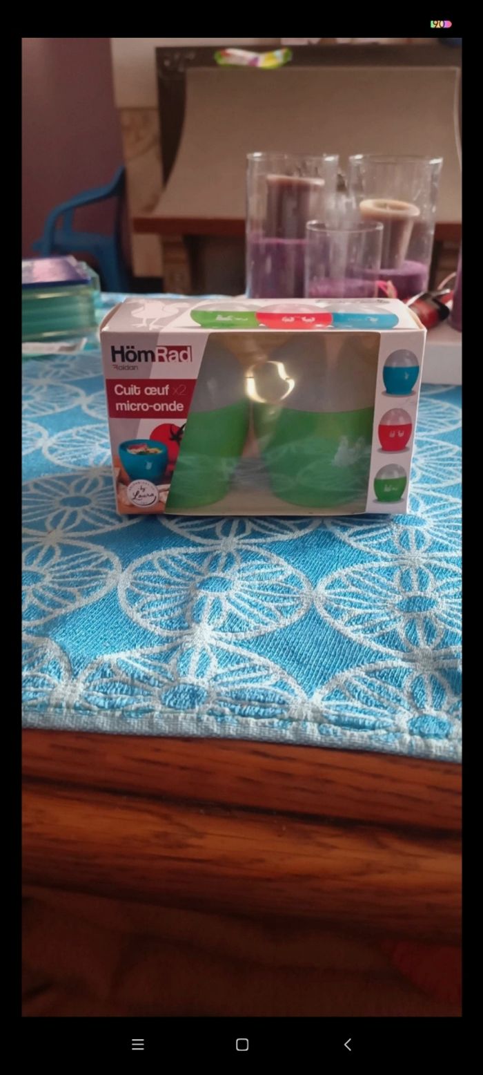 Cuit oeufs micro-onde