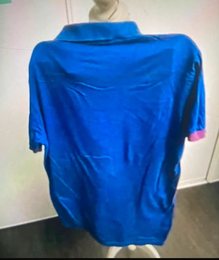 Polo Fred Perry Bleu Rayé - Taille S 🏆 - photo numéro 2