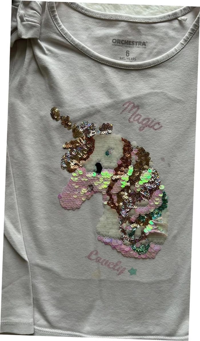 T-shirt à manches longues Orchestra 6 ans - photo numéro 2