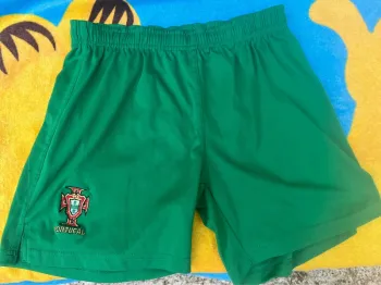 Short vert au couleurs du Portugal