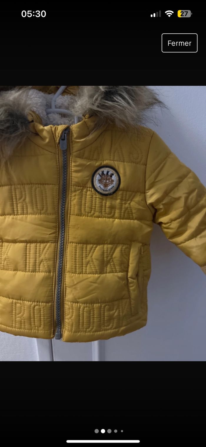 Manteau ikks fausse fourrure - photo numéro 2