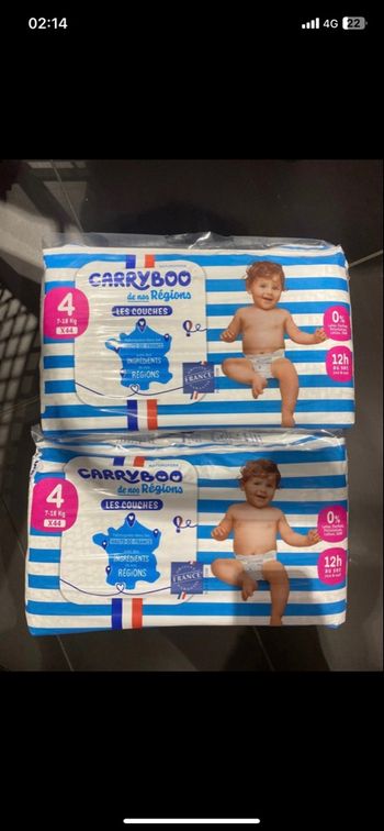 Couche carryboo taille 4