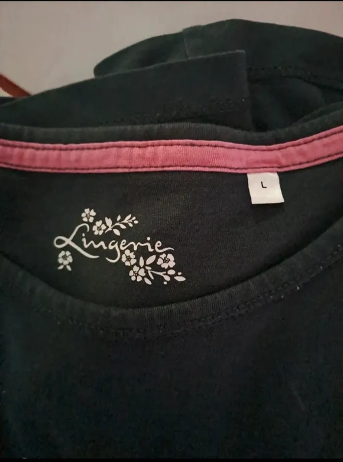 Ensemble de pyjama short taille L - photo numéro 2