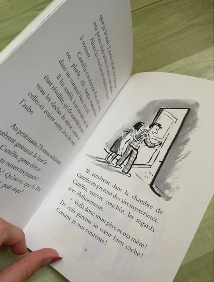 Livre enfants le souhait, le vieille homme ou le serpent - photo numéro 2