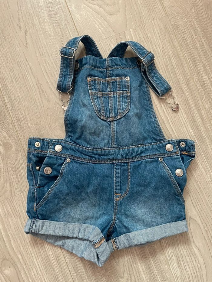 Salopette courte 5 ans
