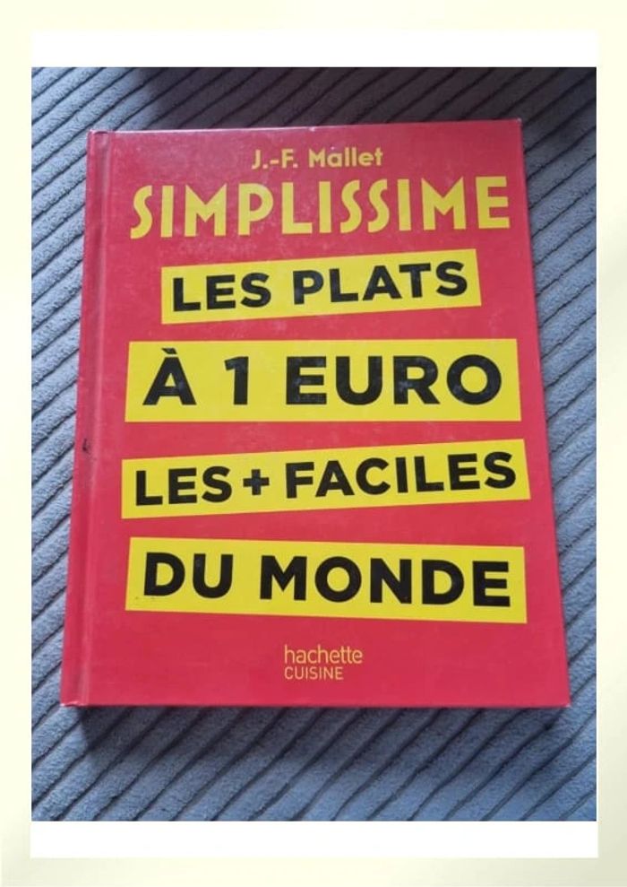 Livre recette simplissime